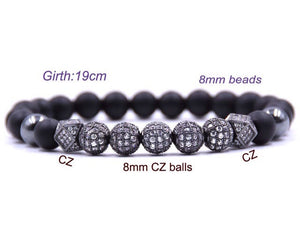 Crystal Ball Bracelet