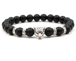 Leopard Beaded Bracelet